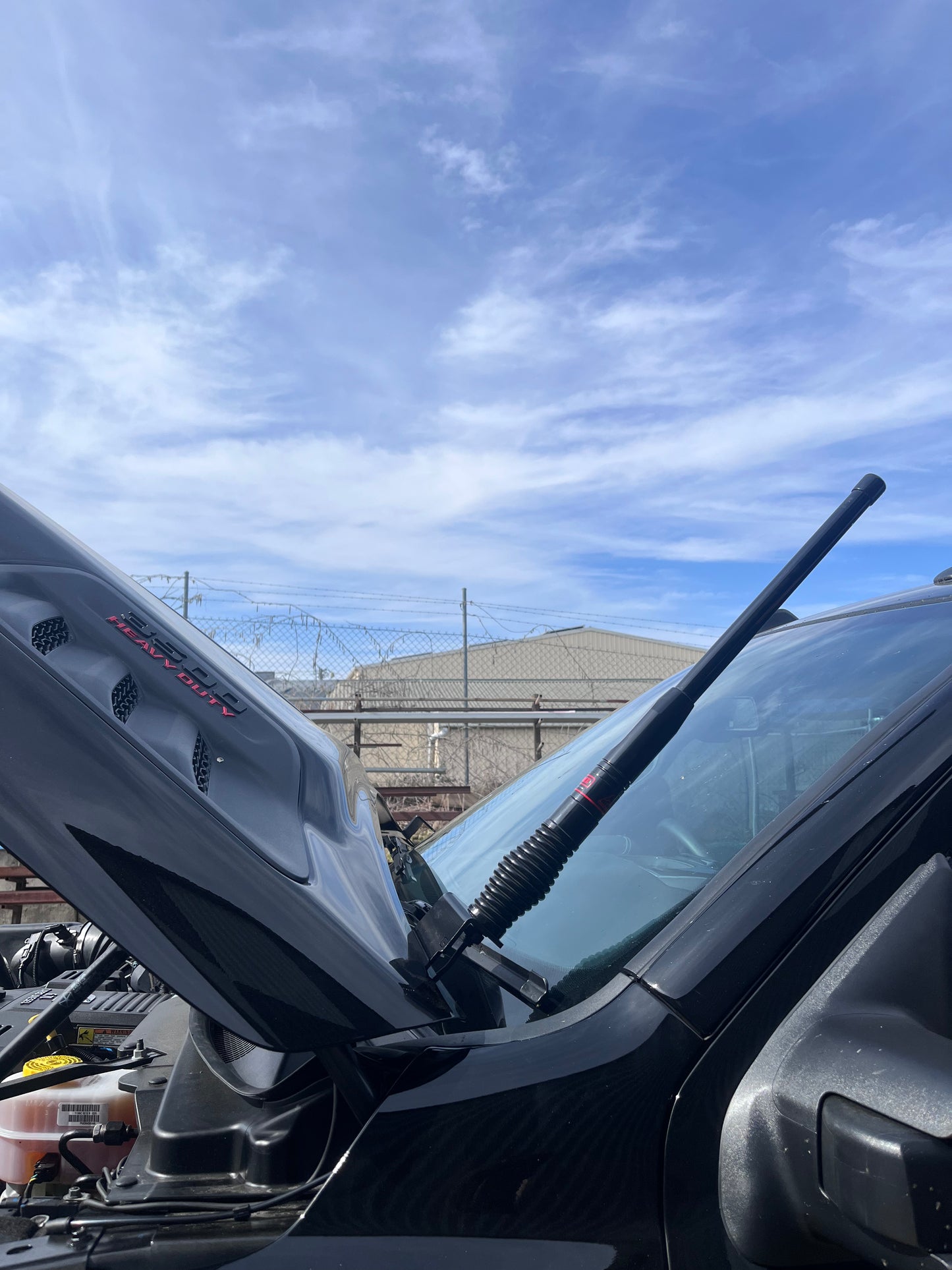 Dodge RAM 2500 5th 6th GEN Sports Bonnet Aerial UHF Bracket (2019+) 215-BB