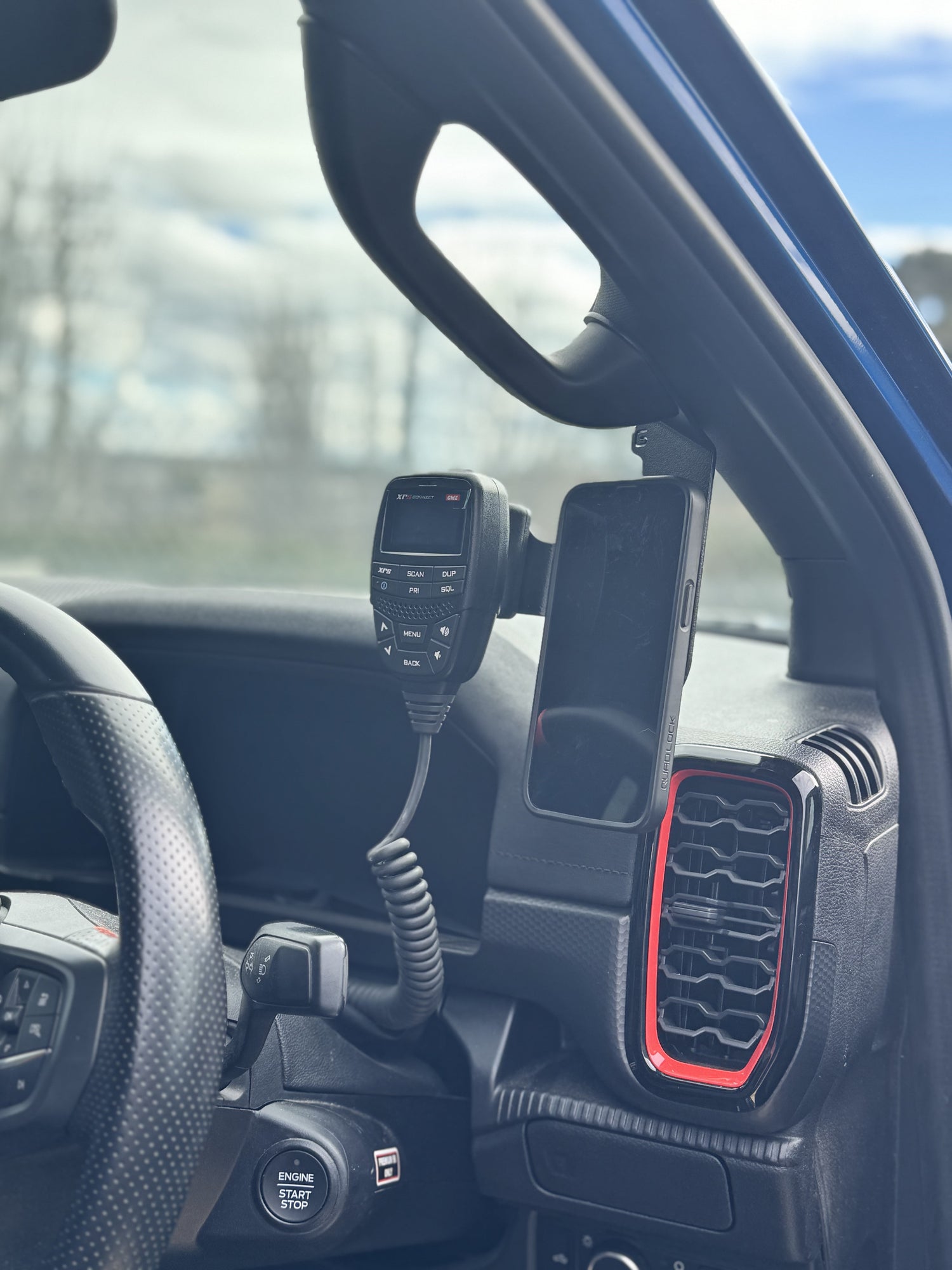 Phone & UHF Holders