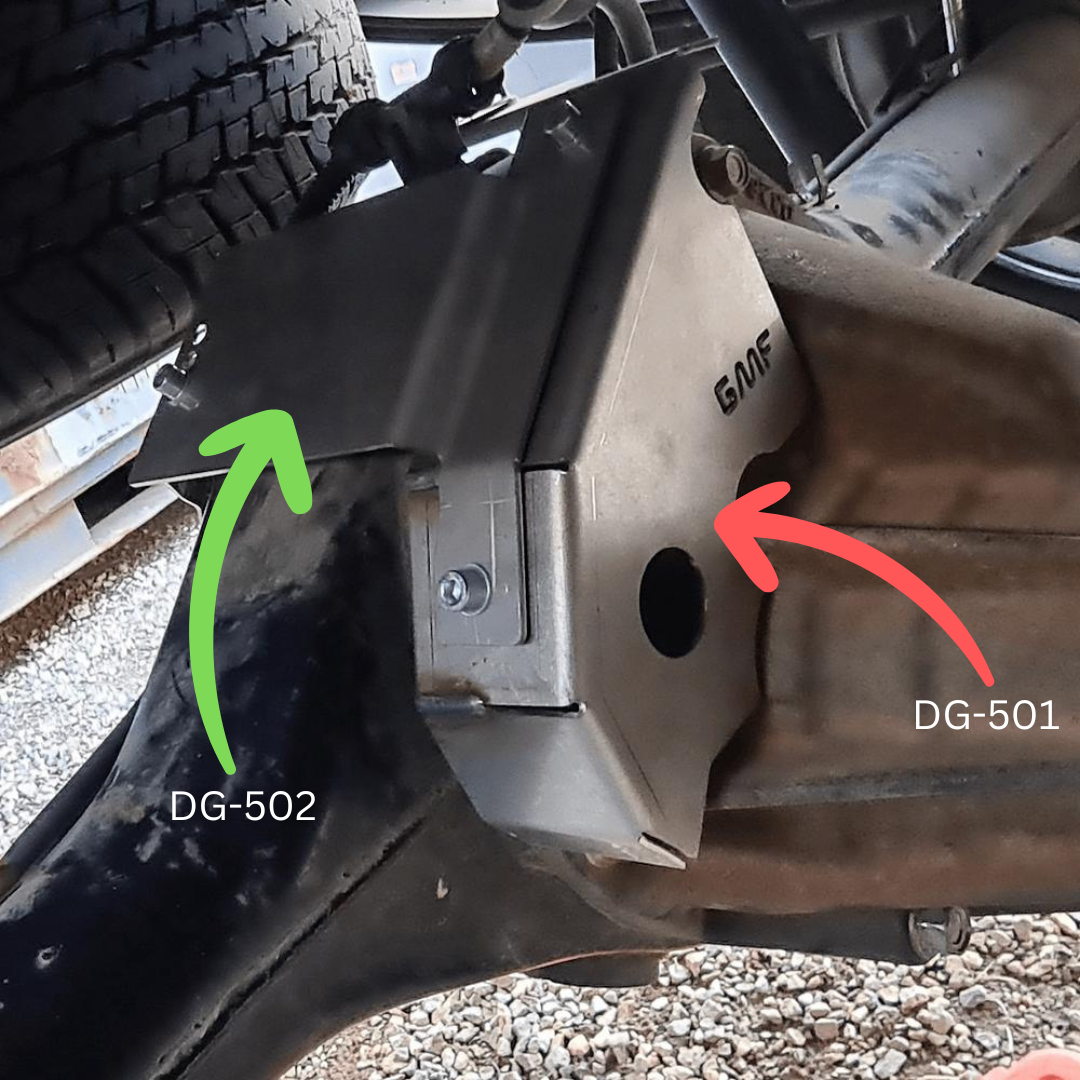 Mazda BT-50 2021+ Rear Wire Plate DG-502