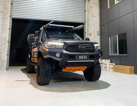 Toyota Hilux N80 2015-2020 G4 Steel Bumper/Bull Bar