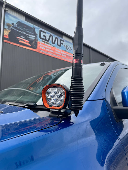 Ford Ranger, Raptor & Everest RA 2022+ PAIR Bonnet LED Brackets 058-LB