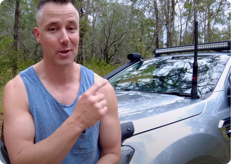 GMF UHF Bonnet Bracket Install