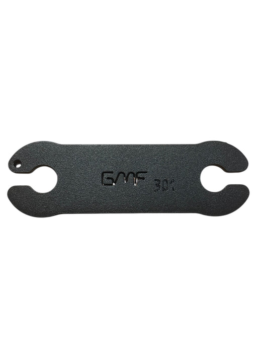 Plate-301 UHF-UHF Plate 16mm slots each end