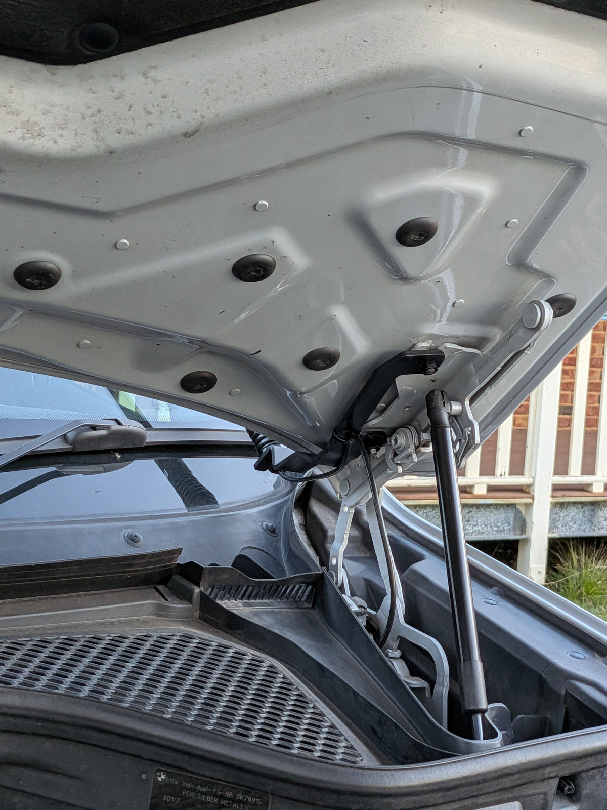 BMW X5 2013-2017.5  UHF Bonnet Bracket 240-BB