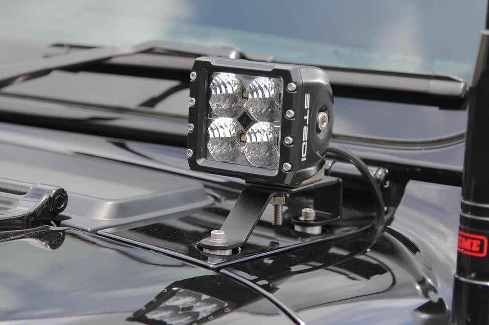 Jeep Gladiator Bonnet LED Brackets LB-074 (Pair)