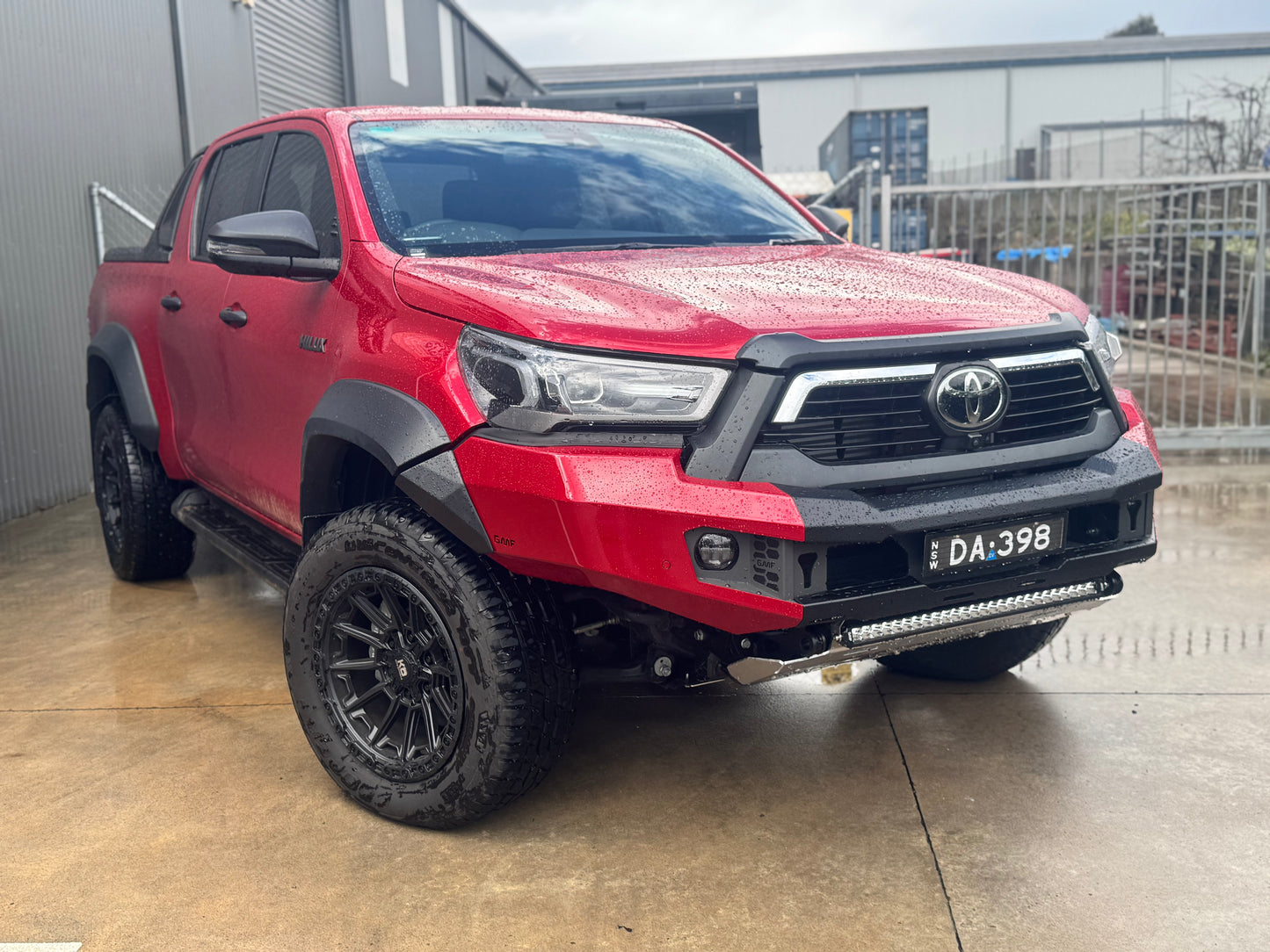 Toyota Hilux ROGUE N80 2021-2025 G6  Steel Bumper / Bull Bar